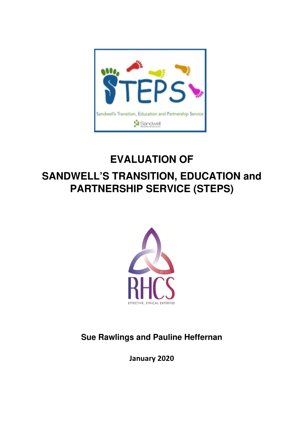 EVALUATION of SANDWELL's TRANSITION, EDUCATION And
