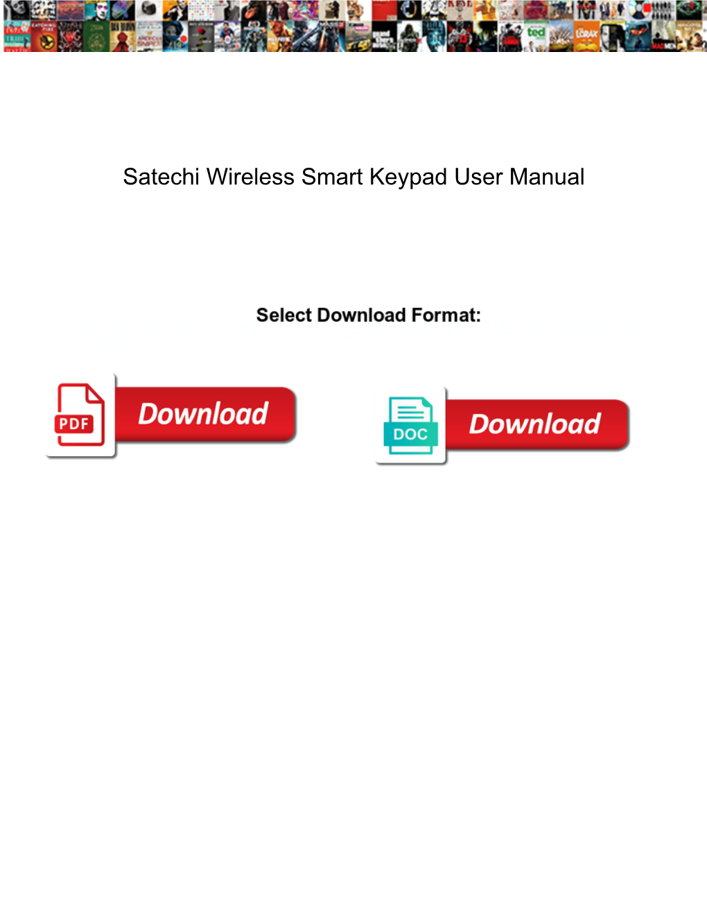 Satechi Wireless Smart Keypad User Manual