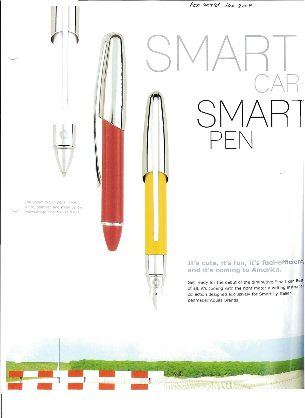 Smart Car, Smart Pen (Aquila)