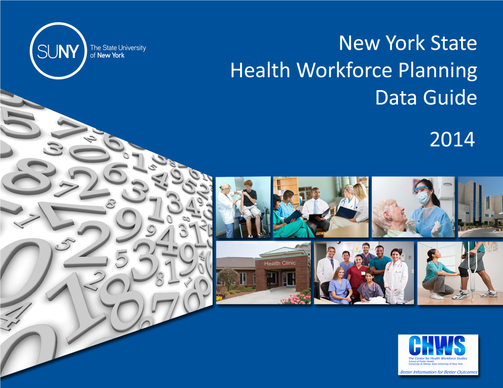 Health Workforce Planning Data Guide 2014