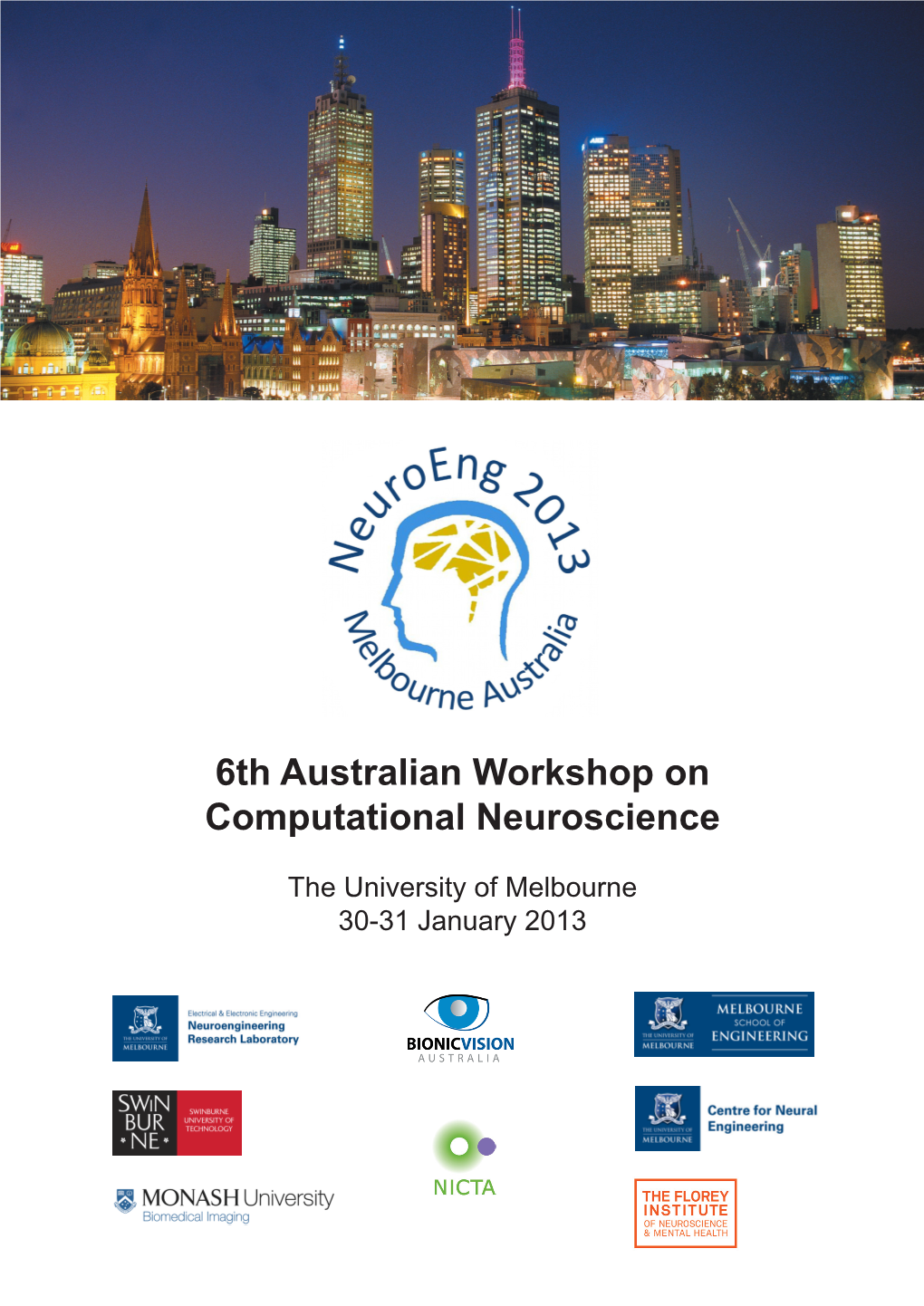 6Th Australian Workshop on Computational Neuroscience