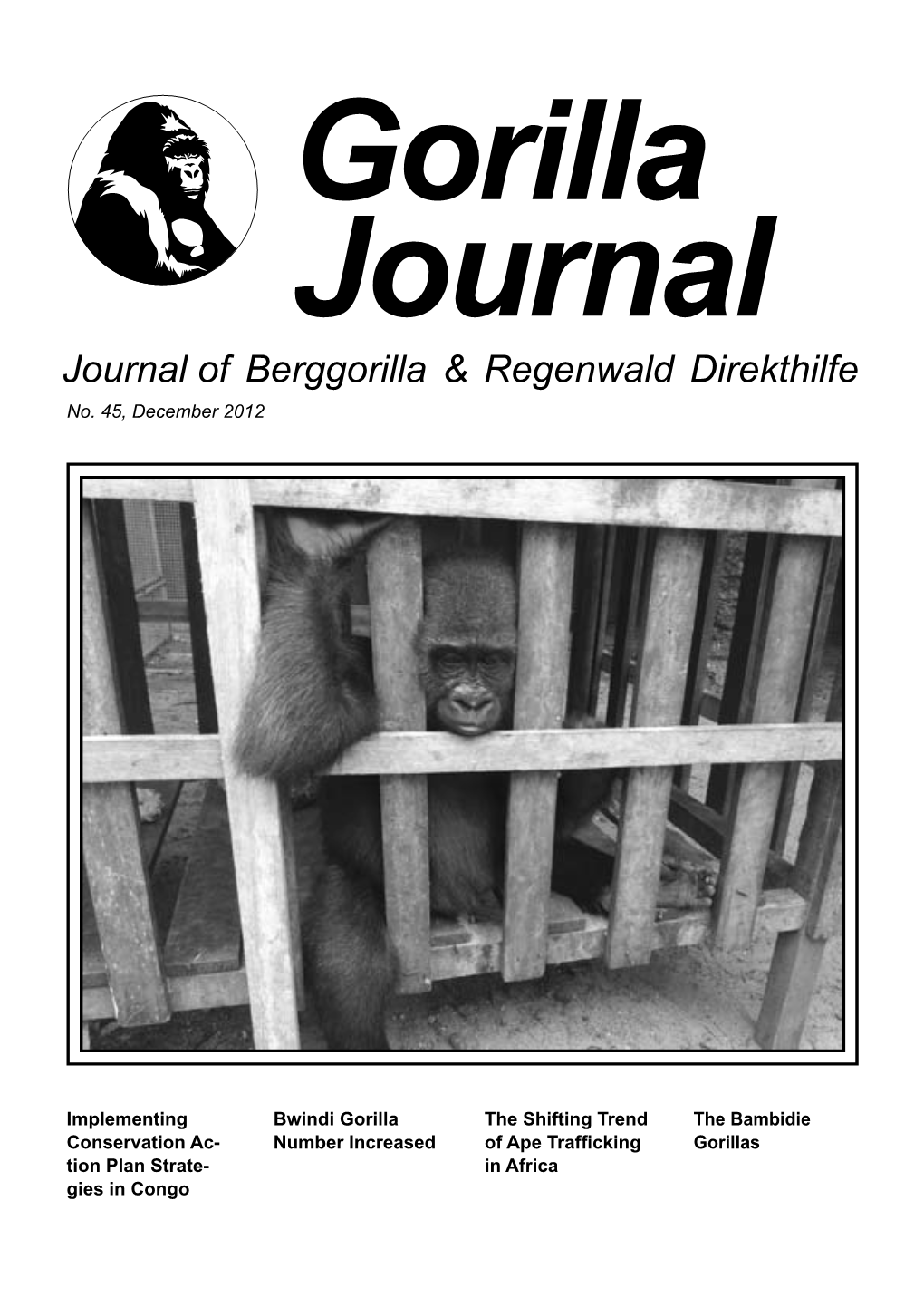 Journal of Berggorilla & Regenwald Direkthilfe