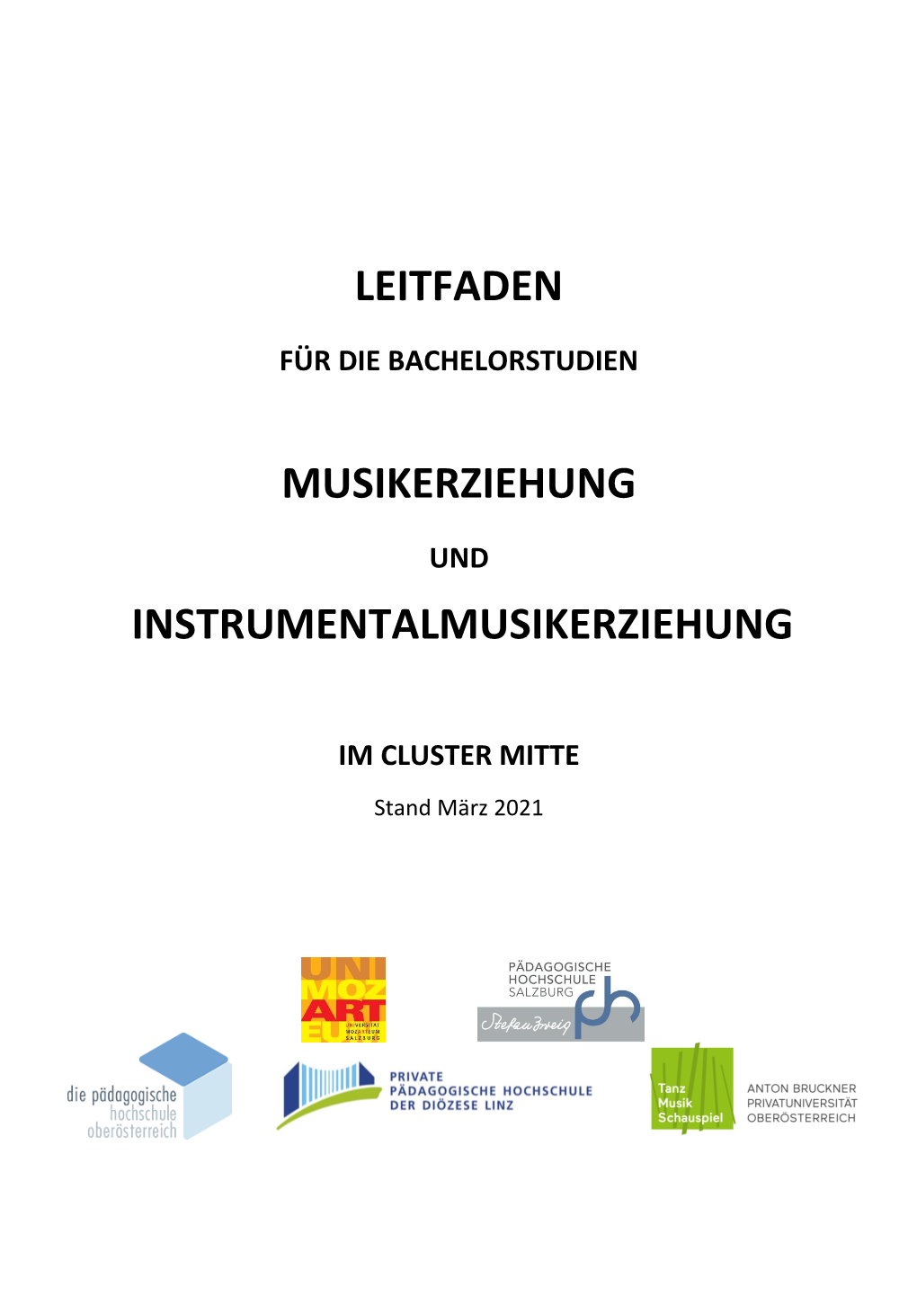 Leitfaden Musikerziehung Instrumentalmusikerziehung