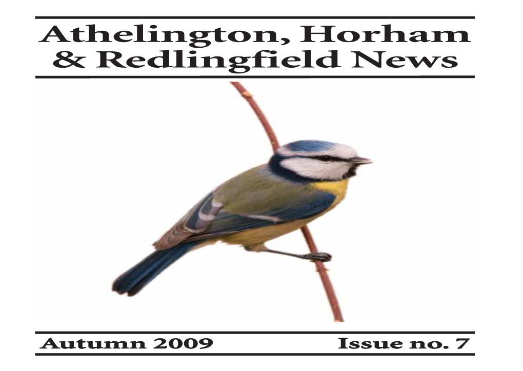 Athelington, Horham & Redlingfield News Autumn 2009