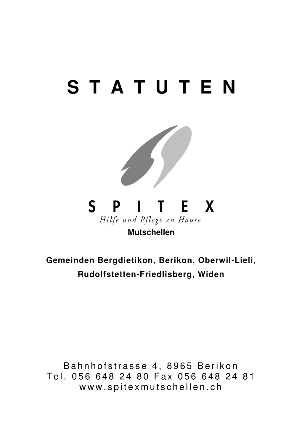 Statuten Spitex Mutschellen 2013