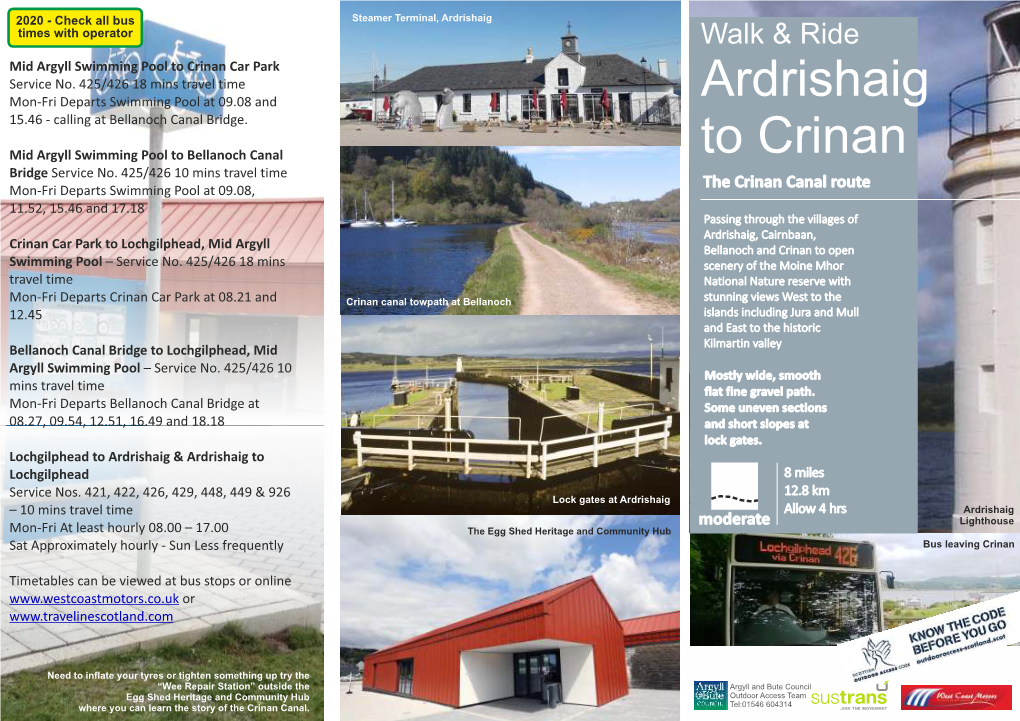 Ardrishaig to Crinan