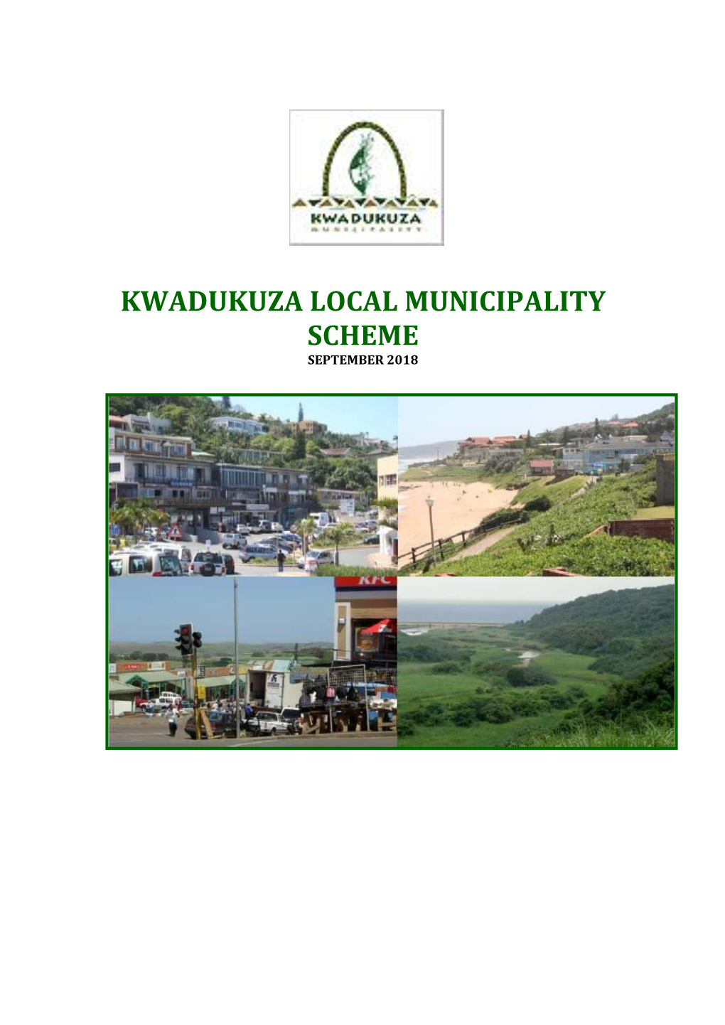 Kwadukuza Local Municipality Scheme September 2018