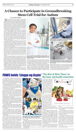 PAWS Holds 'Linggo Ng Aspin'