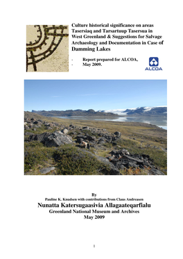 Thule-Culture (Inland) Tasersiaq – Aussivissuit the L 151, Napasorsuaq, Is from a Human Bone and Too Old