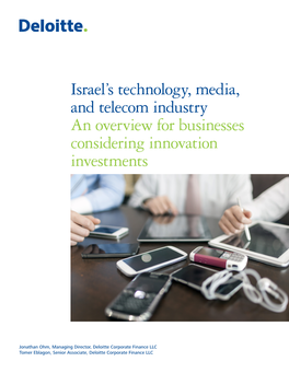9002483 Israel's Technology, Media, & Telecom Industry