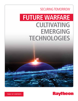 Future Warfare Cultivating Emerging Technologies