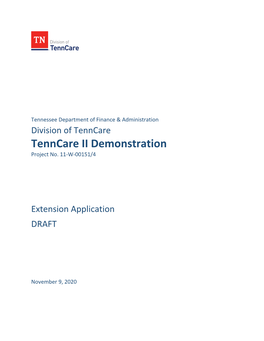 Tenncare II Demonstration Project No