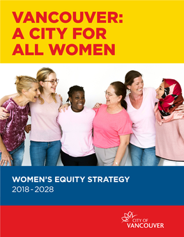 Vancouver : a City for All Women
