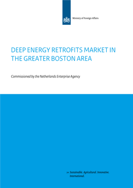 Deep Energy Retrofits Market in the Greater Boston Area