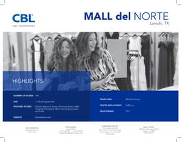 Mall De Norte-Leasing Sheet-2019.Indd
