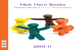 Nick Hern Books 2010-11