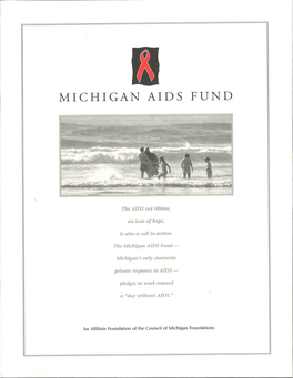 Council of Michigan Foundations, Michigan AIDS Fund 1995 Annual