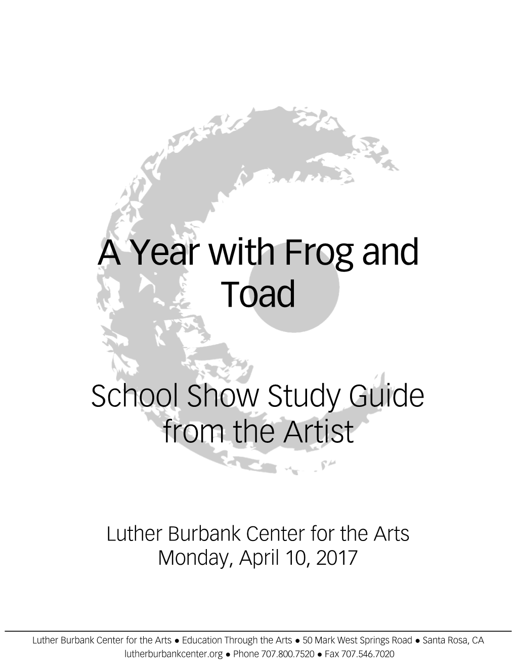 A Year with Frog and Toad