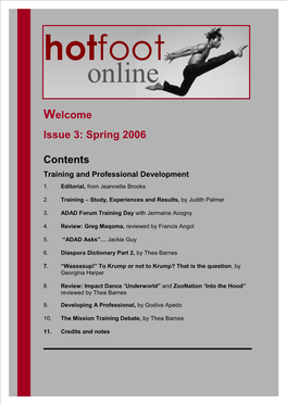 Issue 3: Spring 2006