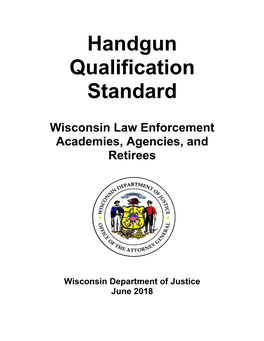 Handgun Qualification Standard