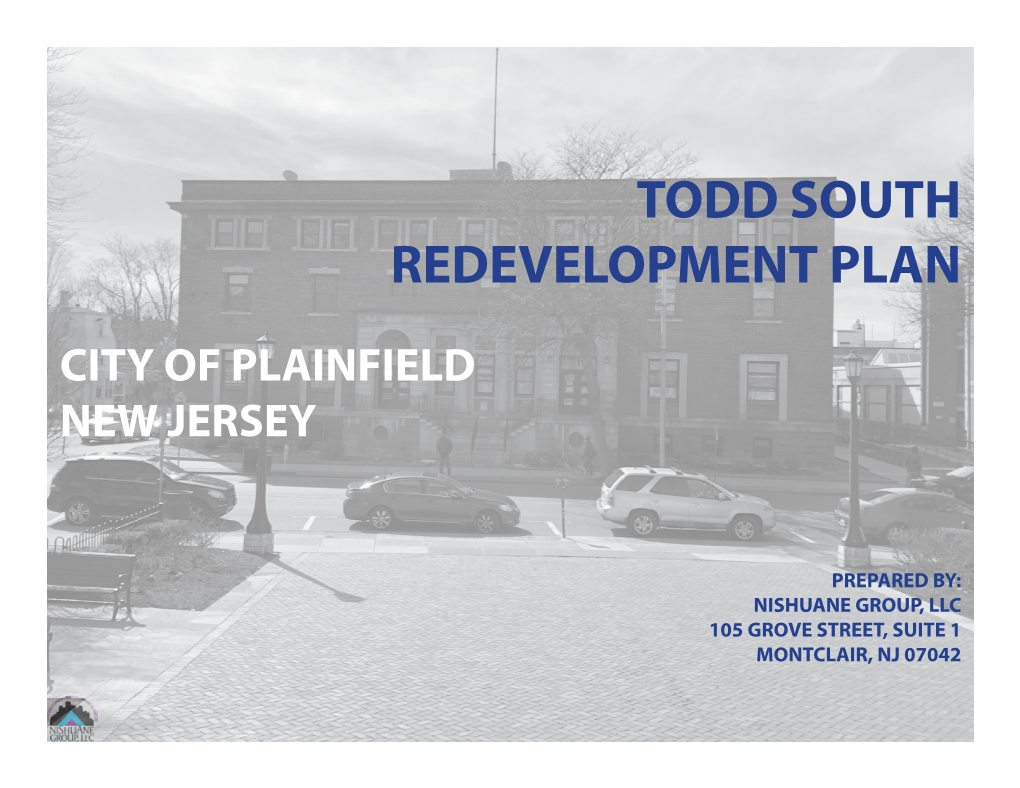Todd South Redevelopment Plan
