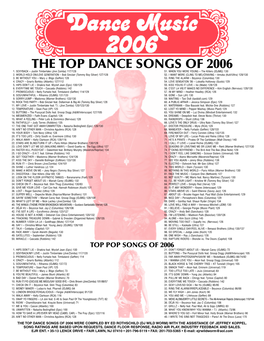 Dance Music 2006.Qxd