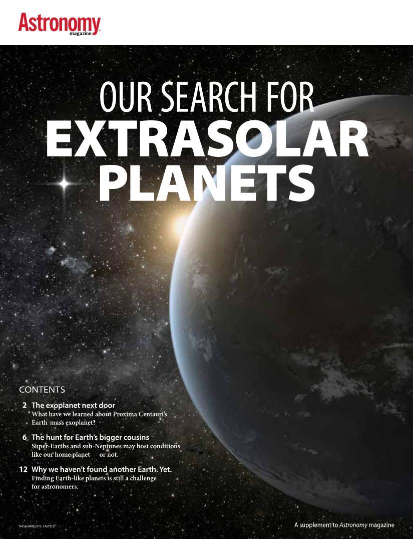 Our Search for Extrasolar Planets