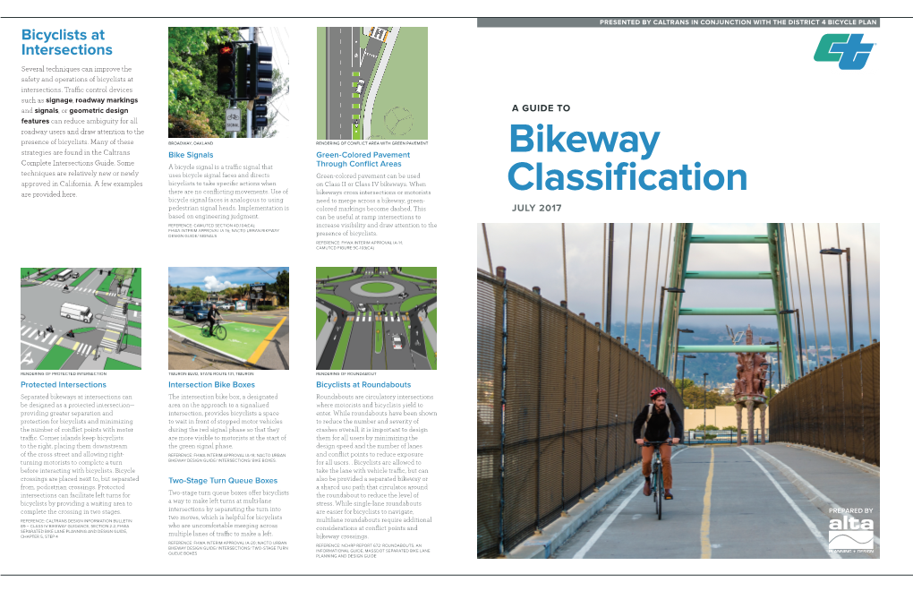 Bikeway Classification