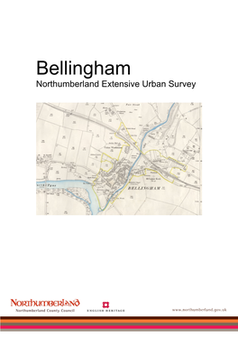 Bellingham Northumberland Extensive Urban Survey