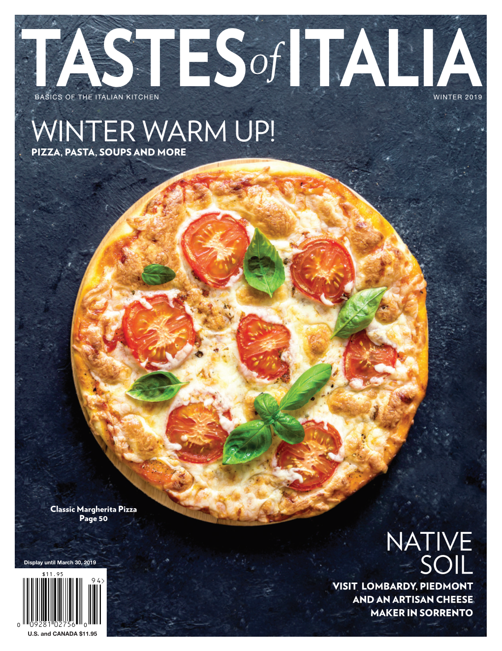 Winter Warm Up! Pizza, Pasta, Soups and More