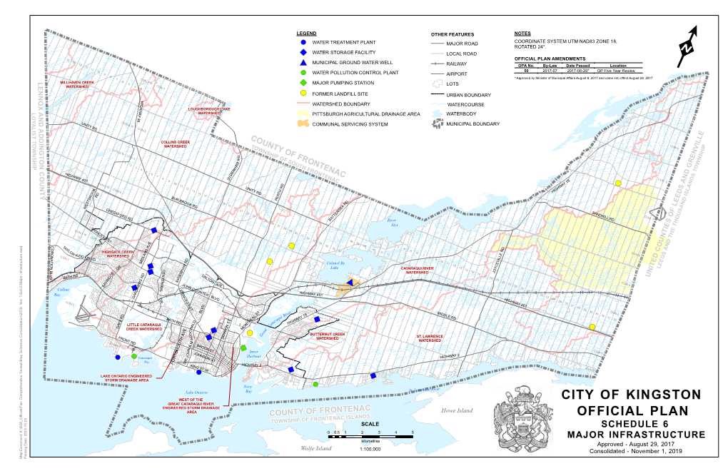 OFFICIAL PLAN AMENDMENTS 13 MUNICIPAL GROUND WATER WELL RAILWAY 12 OPA No