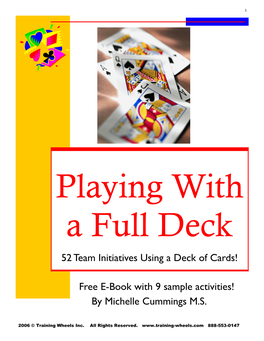 Free E-Book-Playing with a Full Deck