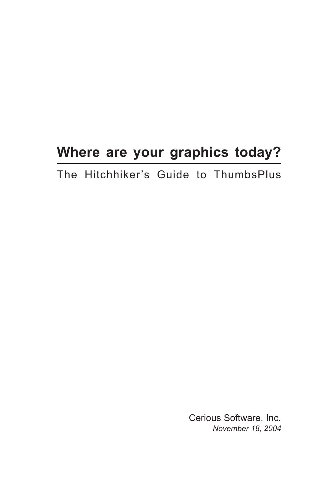 Thumbsplus 7 Manual PDF