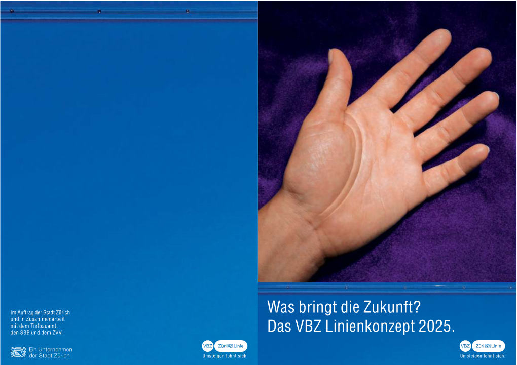 Was Bringt Die Zukunft? Das VBZ Linienkonzept 2025