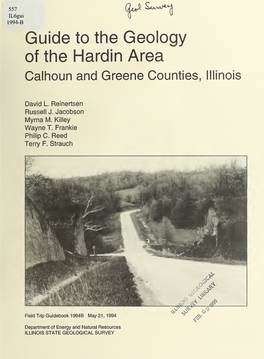 Guide to the Geology of the Hardin Area, Calhoun