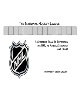 NHL Strategic Plan