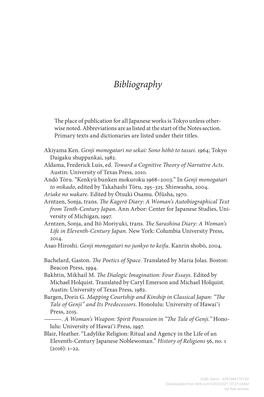 Downloaded from Brill.Com10/02/2021 10:37:02AM Via Free Access 314 Bibliography