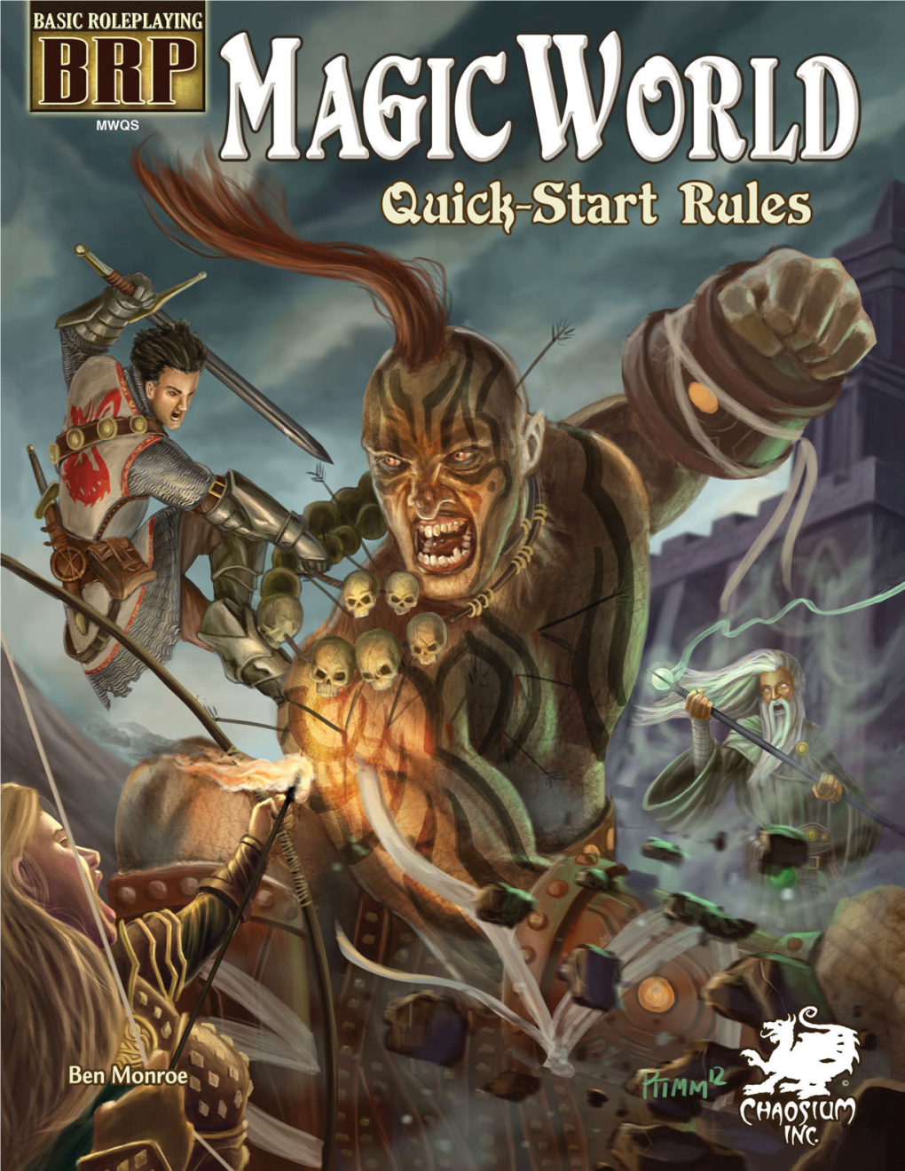 Magic World Quick-Start Rules Interior Illustrations Richard Leduc and Friends