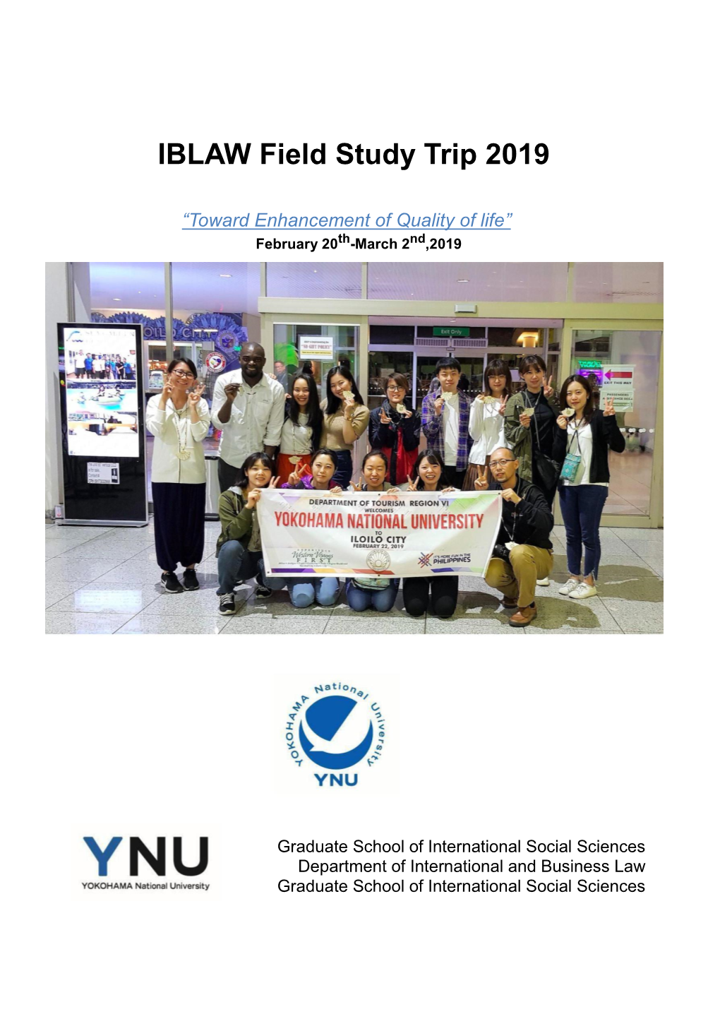 IBLAW Field Study Trip 2019
