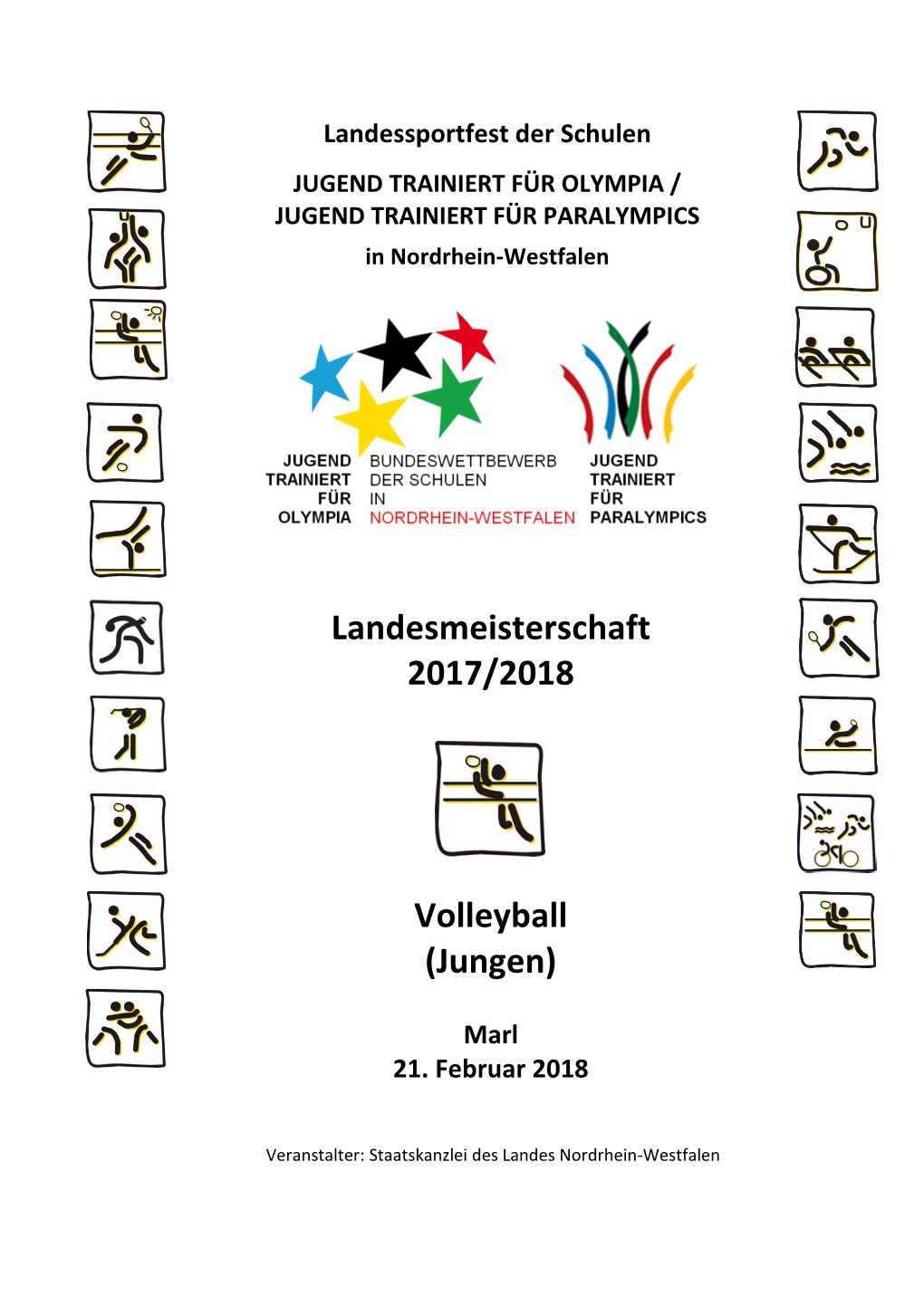 Landesmeisterschaft 2017/2018 Volleyball (Jungen)