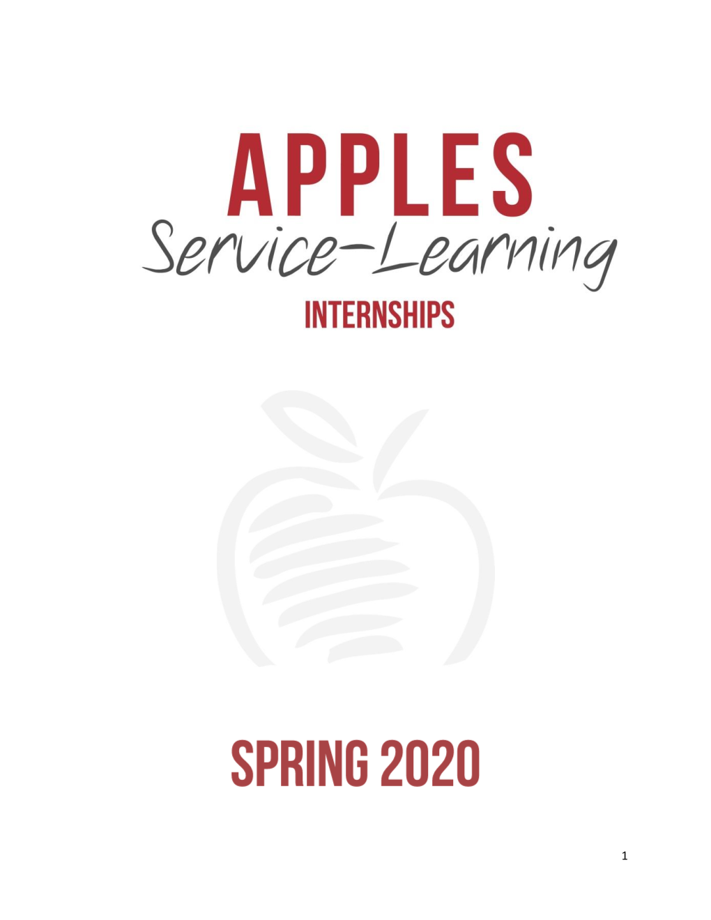 2020-APPLES-Spring-Internship-Sites