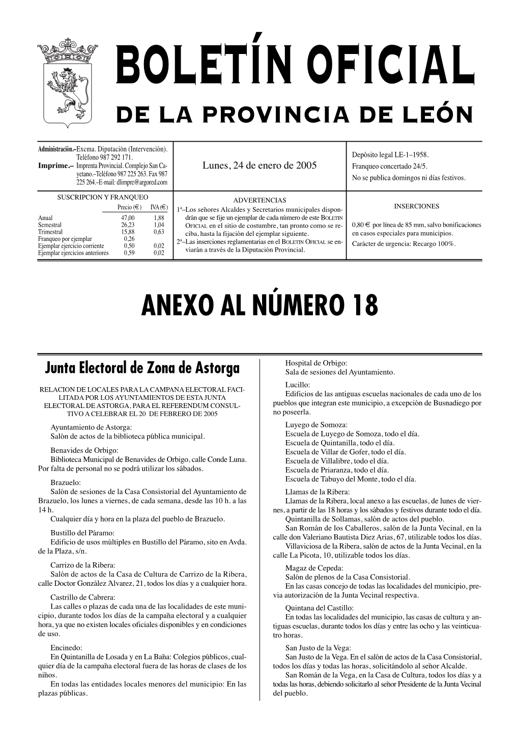 De La Provincia De León