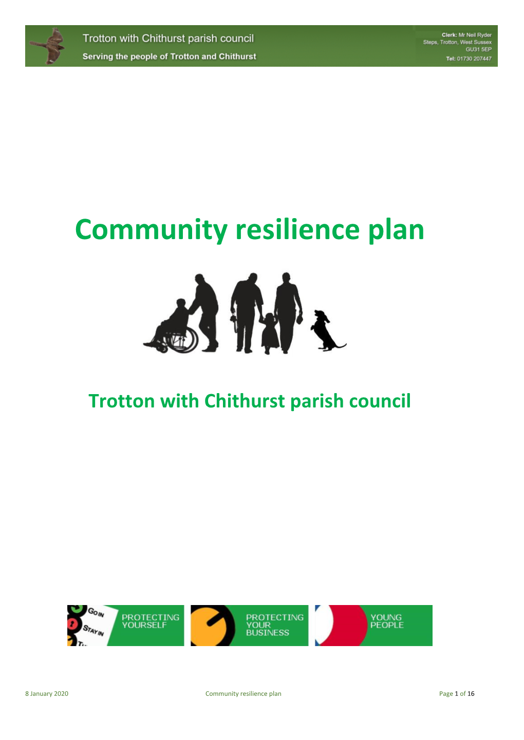 Community Resilience Plan