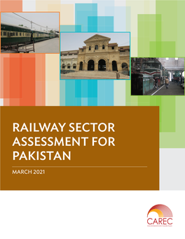 Railway Sector Assessment for Pakistan