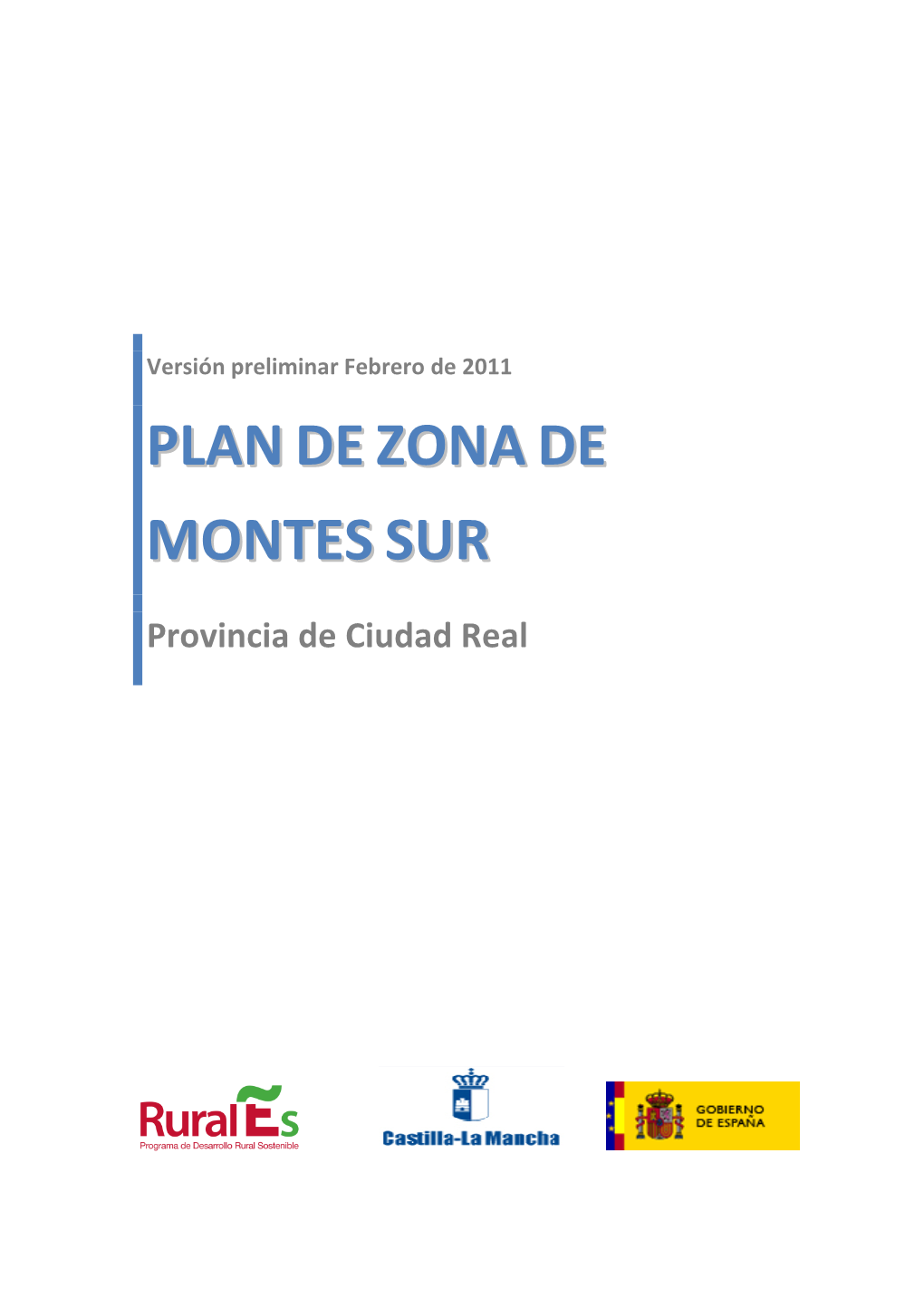 Plan De Zona De Montes Sur