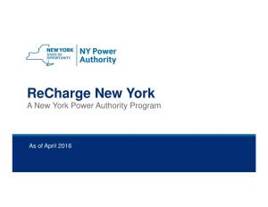 Recharge NY (RNY) Description