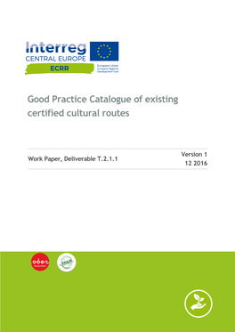 Catalogue of Good Practice Assessment