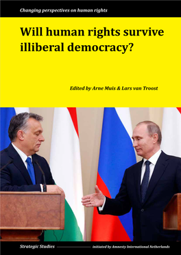 Illiberal Democracy? Democracy?