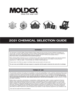 2021 Chemical Selection Guide