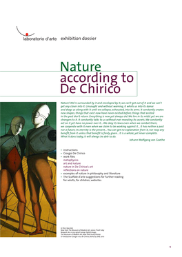 Nature According to De Chirico